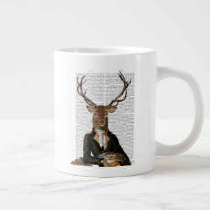 Grande Tasse Portrait de cerfs