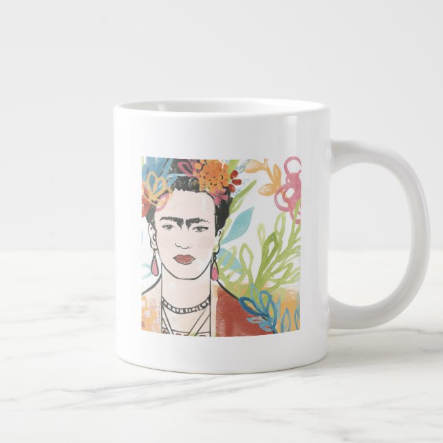 Grande Tasse Portrait de Frida Kahlo (Droite)