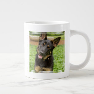 Grande Tasse Portrait d'un berger allemand