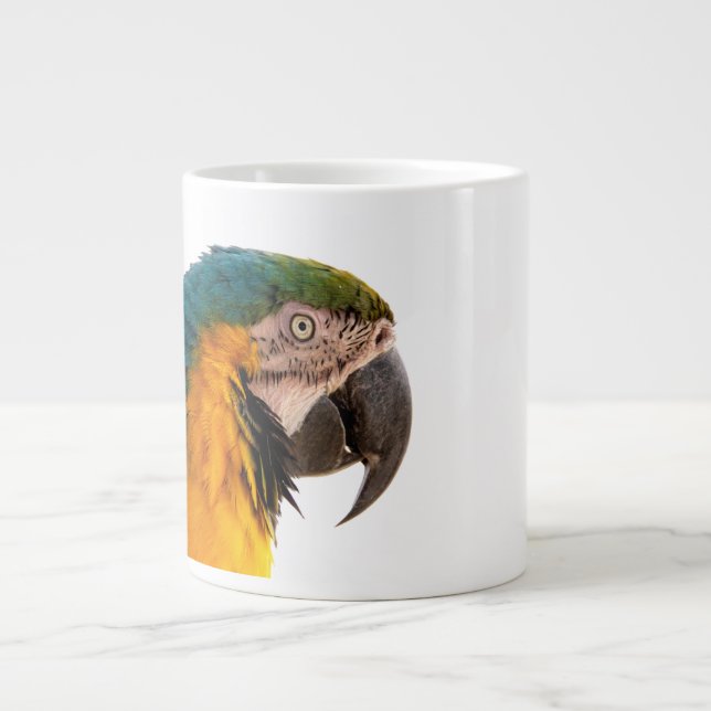 Grande Tasse Post-it Notes perroquet (Devant)