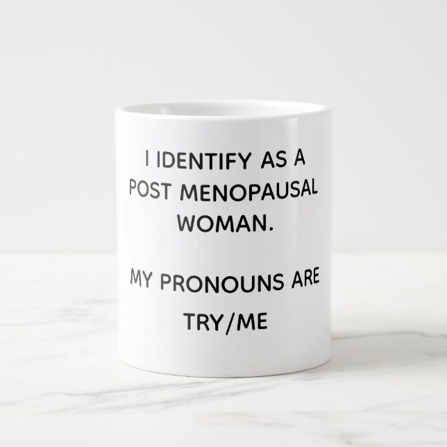 Grande Tasse Post-ménopause (Devant)
