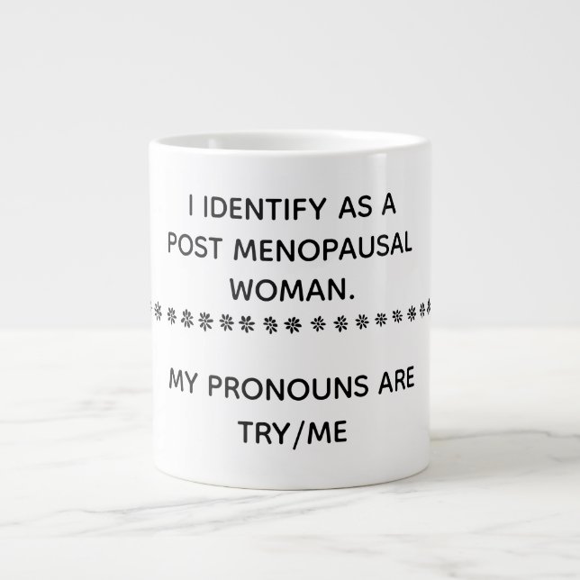 Grande Tasse Post-ménopause (Devant)