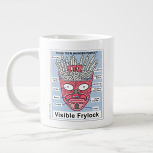 Grande Tasse Poster de l'Aqua Ado Hunger Force Visible Frylock