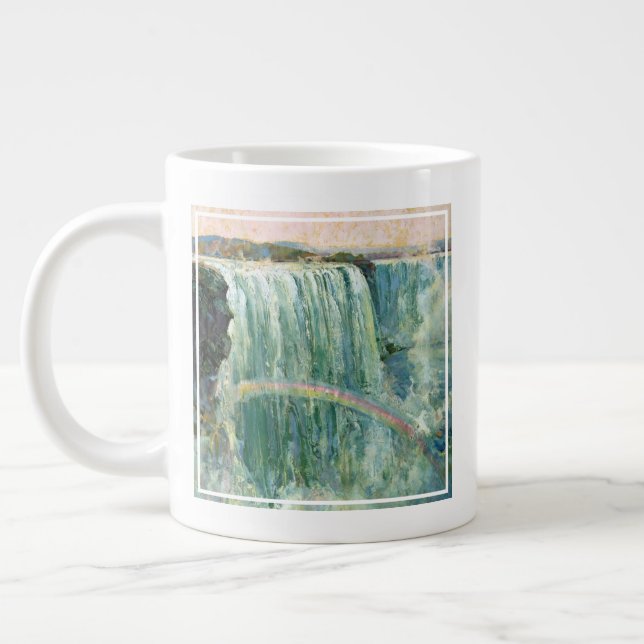 Grande Tasse Poster Vintage voyage Pour Niagara Falls (Gauche)