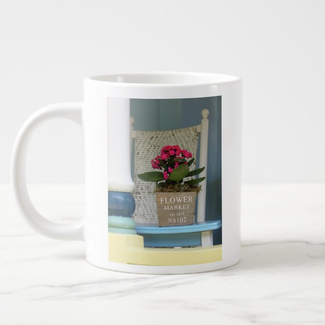 Grande Tasse Pot à fleurs du marché - Martha's Vineyard (Gauche)