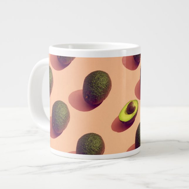 Grande Tasse Potrait de fruits Avocado (Devant gauche)
