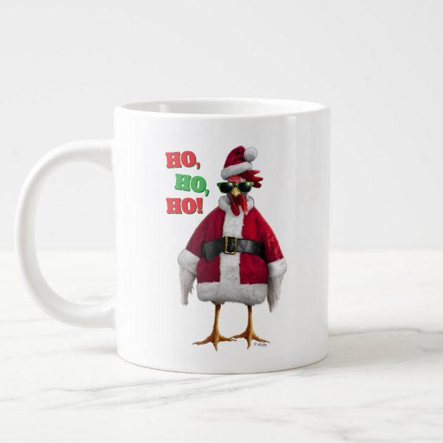 Grande Tasse Poule de Noël (Gauche)