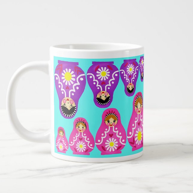 Grande Tasse Poupées de nidification russes (Gauche)