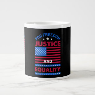 Grande Tasse Pour la liberté, la justice et l'égalité