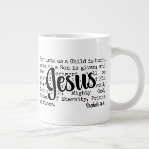 Grande Tasse POUR NOUS CHRIST JÉSUS Noël