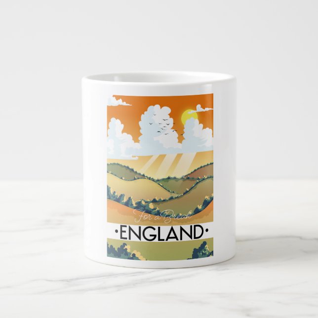 Grande Tasse Pour une pause Angleterre (Devant)