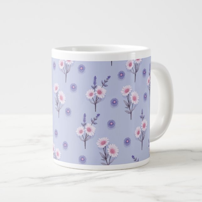 Grande Tasse Poussière de Fée Marguerites (Devant droit)