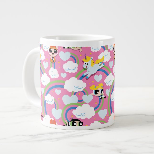 Grande Tasse Powerpuff Girls & Donny Rainbow Motif (Devant gauche)