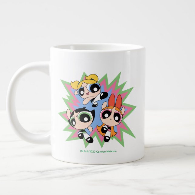 Grande Tasse Powerpuff Girls Powfactor (Gauche)