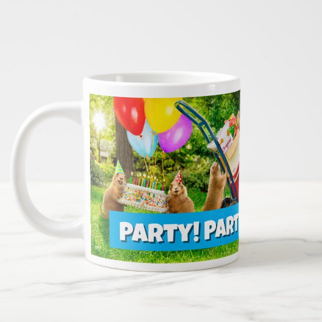 Grande Tasse Prairie Dog Birthday Party (Gauche)