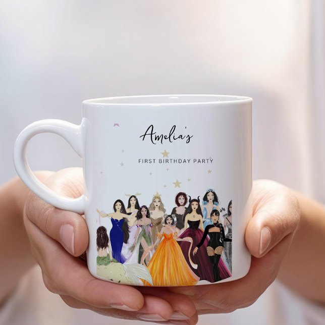 Grande Tasse Premier anniversaire, cadeau de retour, thème du z (Créateur téléchargé)