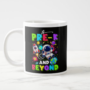 Grande Tasse Premier jour de pré-maternelle astronaute espace r