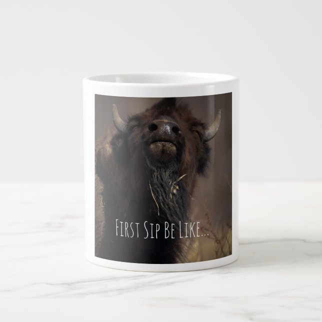 Grande Tasse Première gorgée !  (Devant)