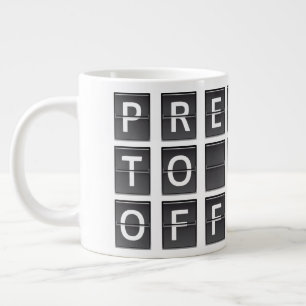 Grande Tasse Préparez-vous au décollage