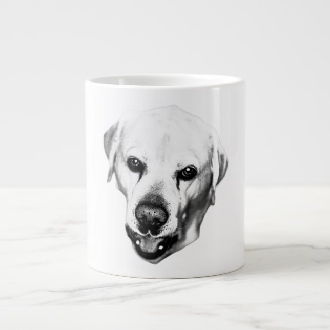 Grande Tasse Présence monochrome (Devant)