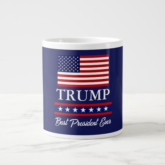 GRANDE TASSE PRÉSIDENT DONALD TRUMP  MEILLEUR PRÉSIDENT DE TOUS (Devant)