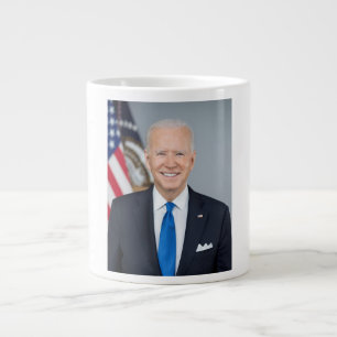 Grande Tasse Président Joe Biden Maison Blanche Portrait Giant 