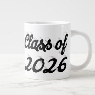 Grande Tasse Promotion 2026 écriture noire diplômée