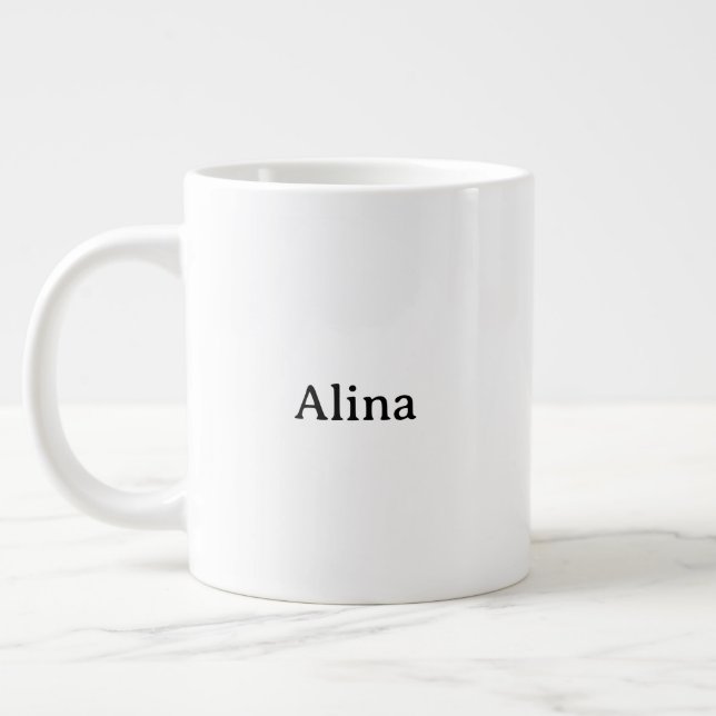 Grande Tasse Promotion de la marque Jumbo (Gauche)