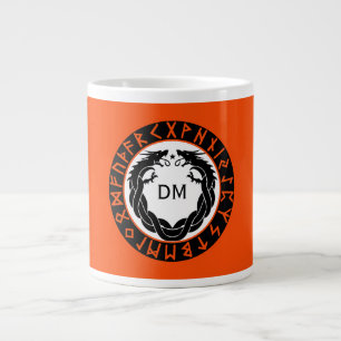 Grande Tasse Protection de Rune Viking Dragon
