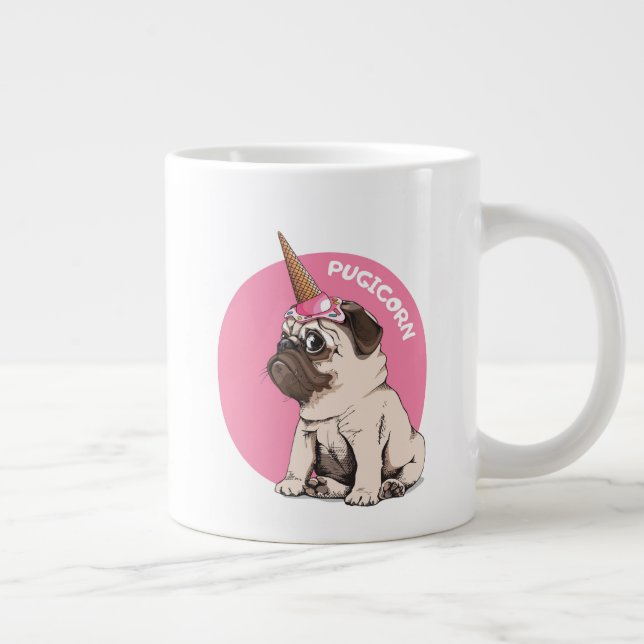 Grande Tasse Pugicorne (Droite)