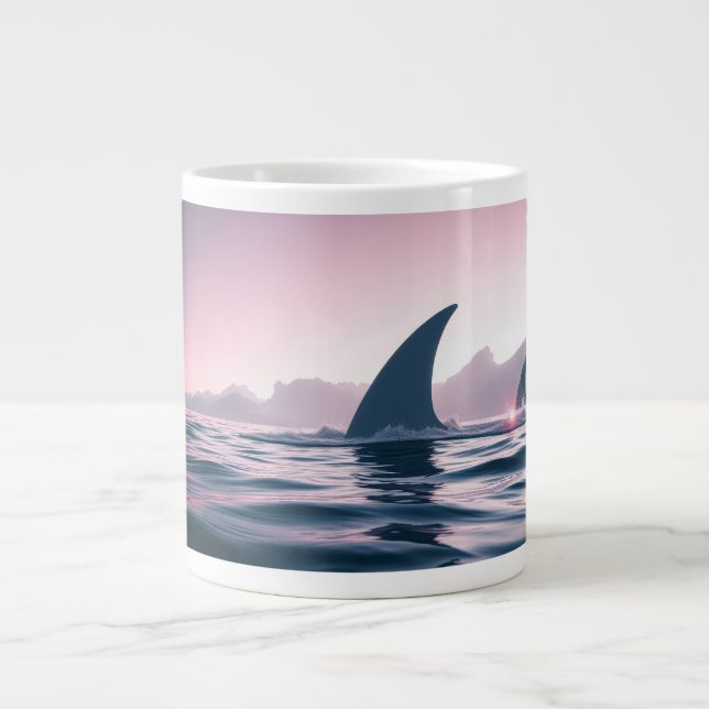 Grande Tasse Puissance de l'aileron de requin (Devant)