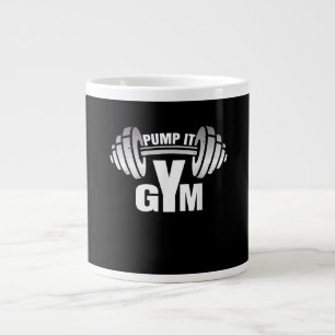 Grande Tasse Pump It Ness Gym Sport Motivation Men Women Kid