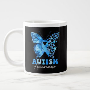 Grande Tasse Puzzle Papillon Coloré