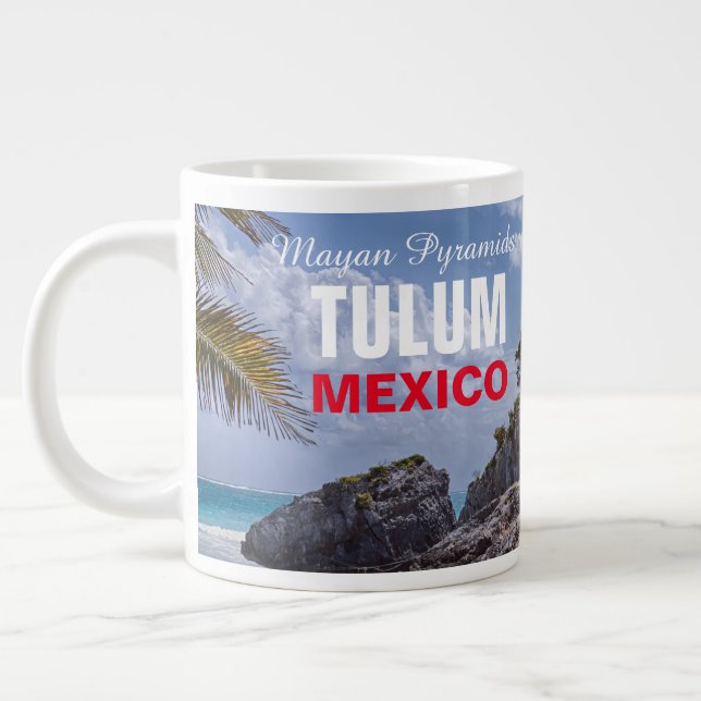 Grande Tasse Pyramides maya de Tulum (Gauche)
