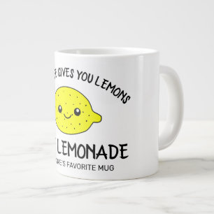 Grande Tasse Quand la vie vous donne citrons rendre la limonade