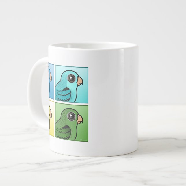 Grande Tasse Quatre couleur Linnies (Devant gauche)