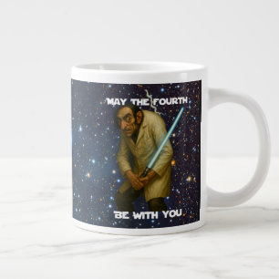 Grande Tasse Que le quatrième soit avec vous (Math-ter)!