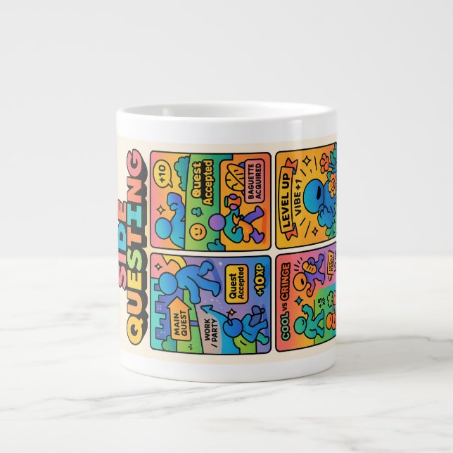 Grande Tasse Questing latérale (Sideways) (Devant)