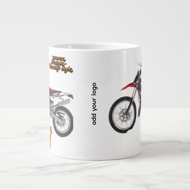 Grande Tasse Racing Bike Art (Devant)