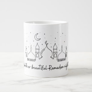 GRANDE TASSE RAMADAN RAMADAN KAREEM RAMADAN MUBARAK PATCH LABE