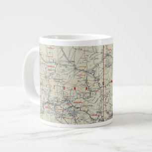 Grande Tasse Rand McNally Voies automobiles officielles 1925