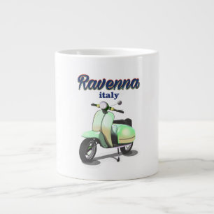 Grande Tasse Ravenne Italie vintage poster voyage