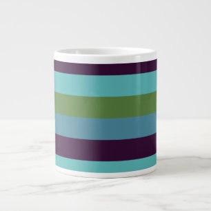 Grande Tasse Rayures d'harmonie côtière