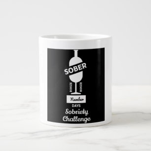 Grande Tasse Récupération des toxicomanes alcooliques Sober AF