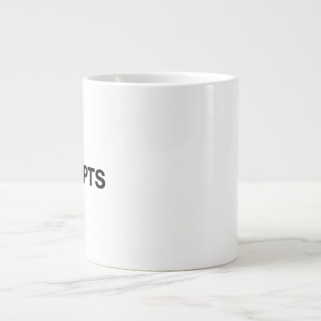 Grande Tasse reçus (Devant)
