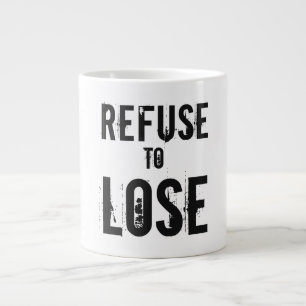 Grande Tasse Refuser de perdre le crâne