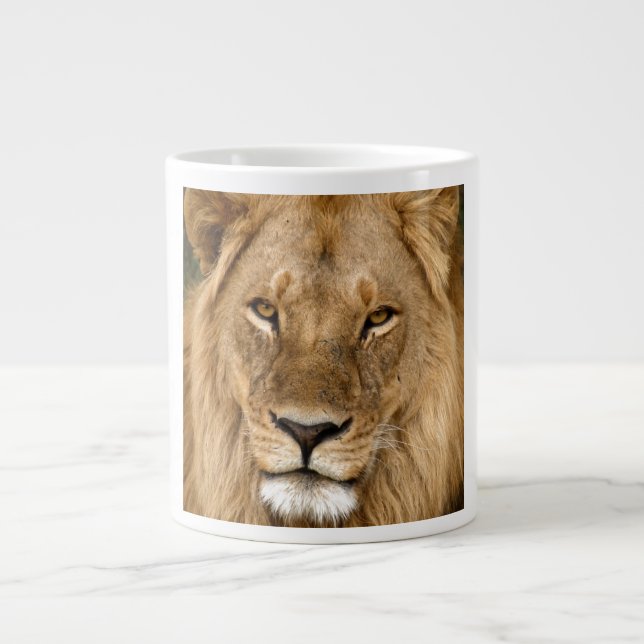 Grande Tasse Regard décontracté du Roi Lion (Devant)