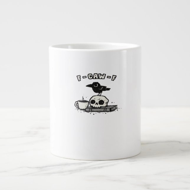 Grande Tasse Regard Unique F Caw F Cool (Devant)