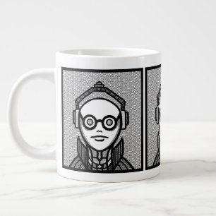 Grande Tasse Regardez Voir dans la conception des nuances