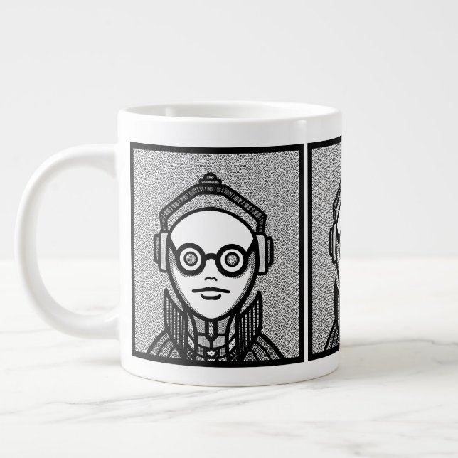 Grande Tasse Regardez Voir dans la conception des nuances (Gauche)